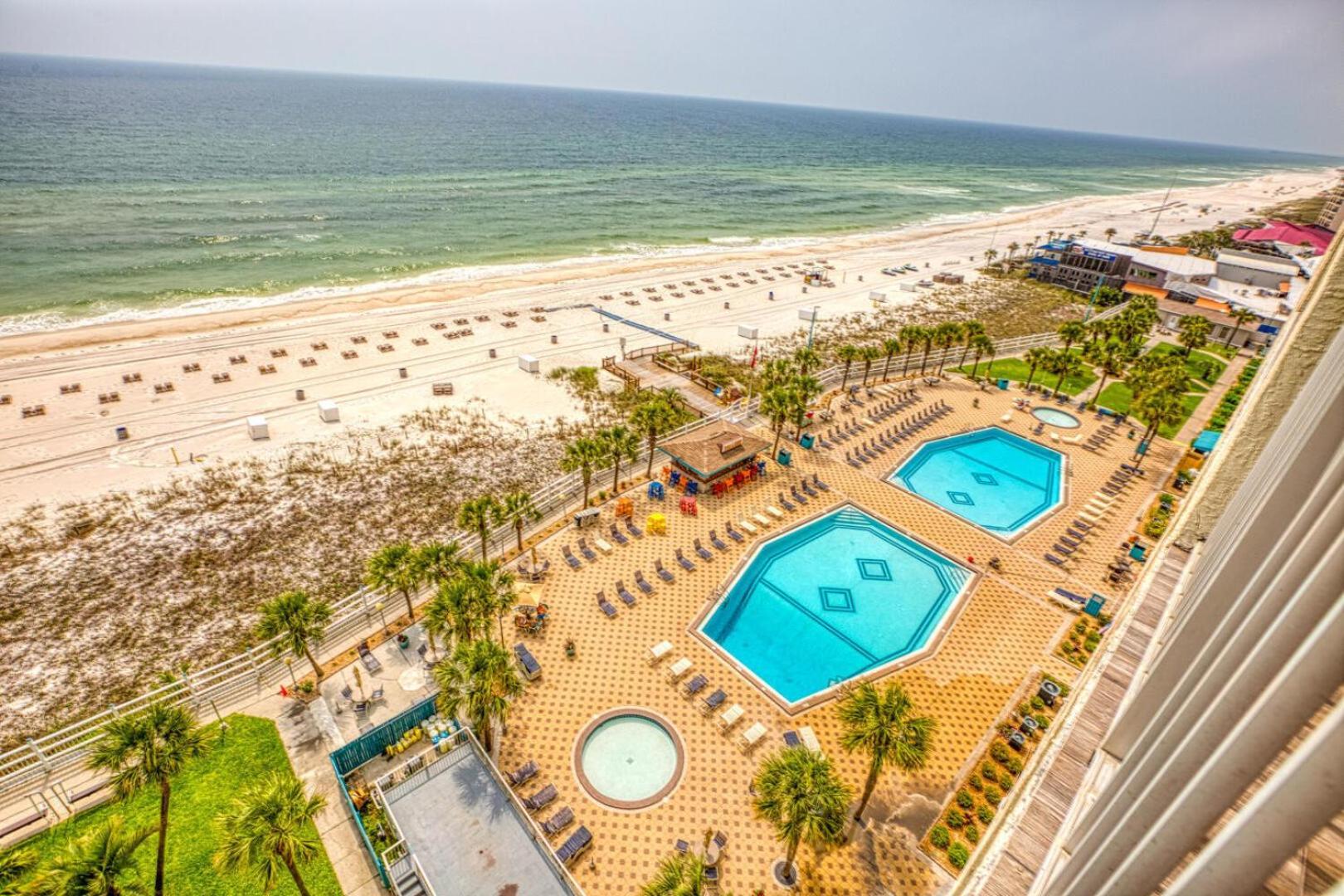 Oceanfront Condo #1125 At Summit パナマシティービーチ エクステリア 写真